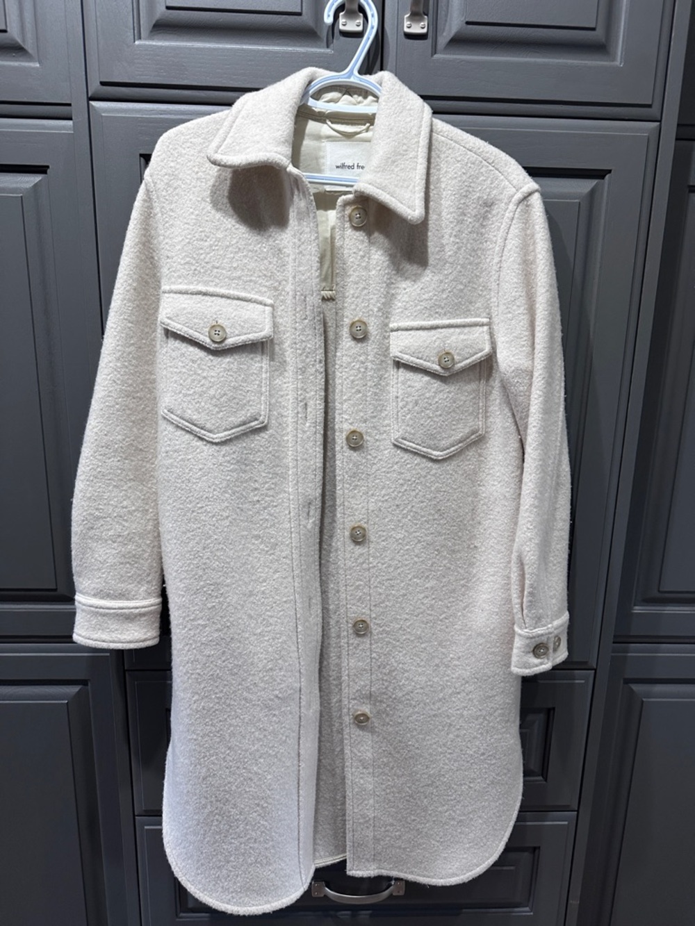Wilfred Free Ganna long shirt jacket 2XS/XS